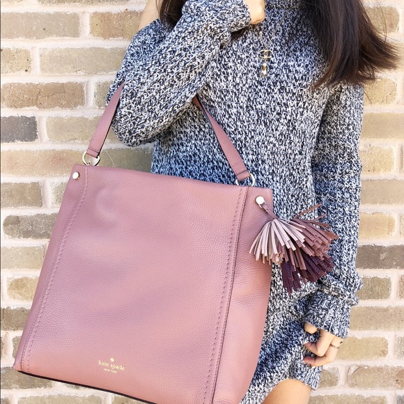 NWT Kate Spade Palmer Drive Danika  Large TotePink - Picture 2 of 8